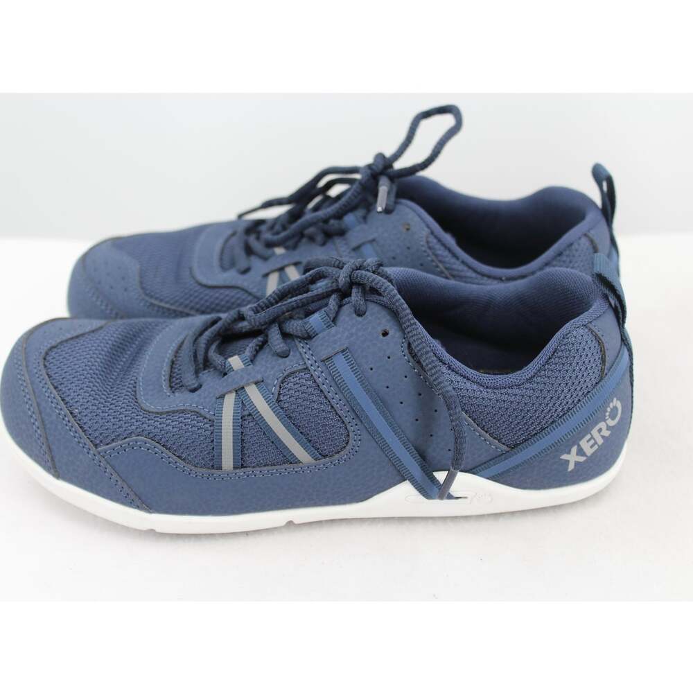 Xero Shoes Womens Prio Barefoot Minimalist Athletic Sneaker Blue White - 8.5